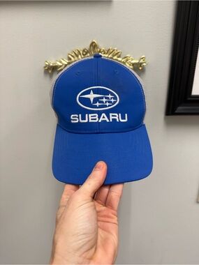 Blue Logo Trucker Hat